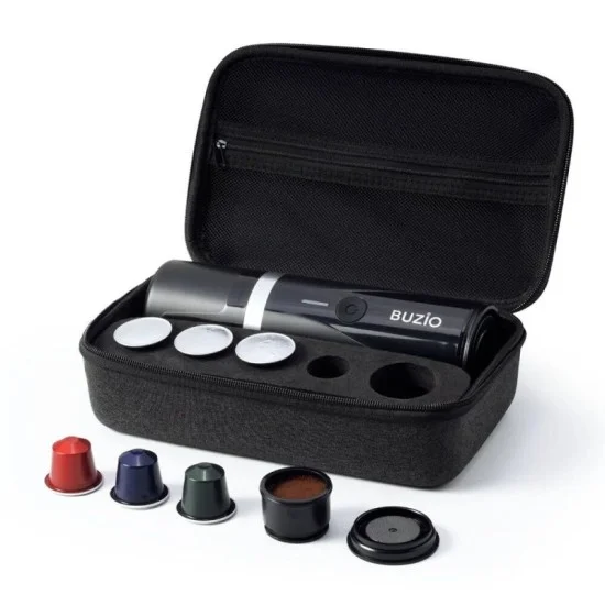 Buzio Portable Espresso Coffee Maker - Black